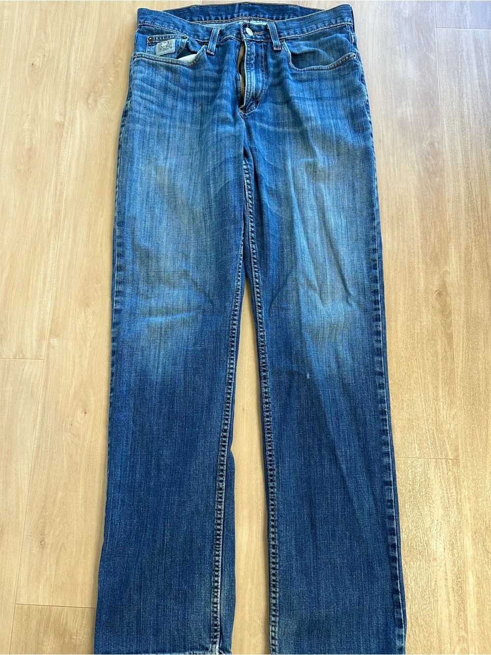 Men's Cinch Blue Straight-Leg Jeans